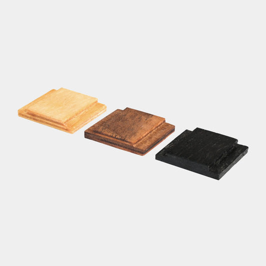 Holz Blitzschuhabdeckung 3er Set gemischt - Nordkit