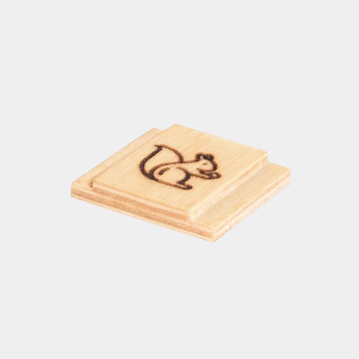 Holz Blitzschuhabdeckung 1er Set mit Lasergravur - Nordkit