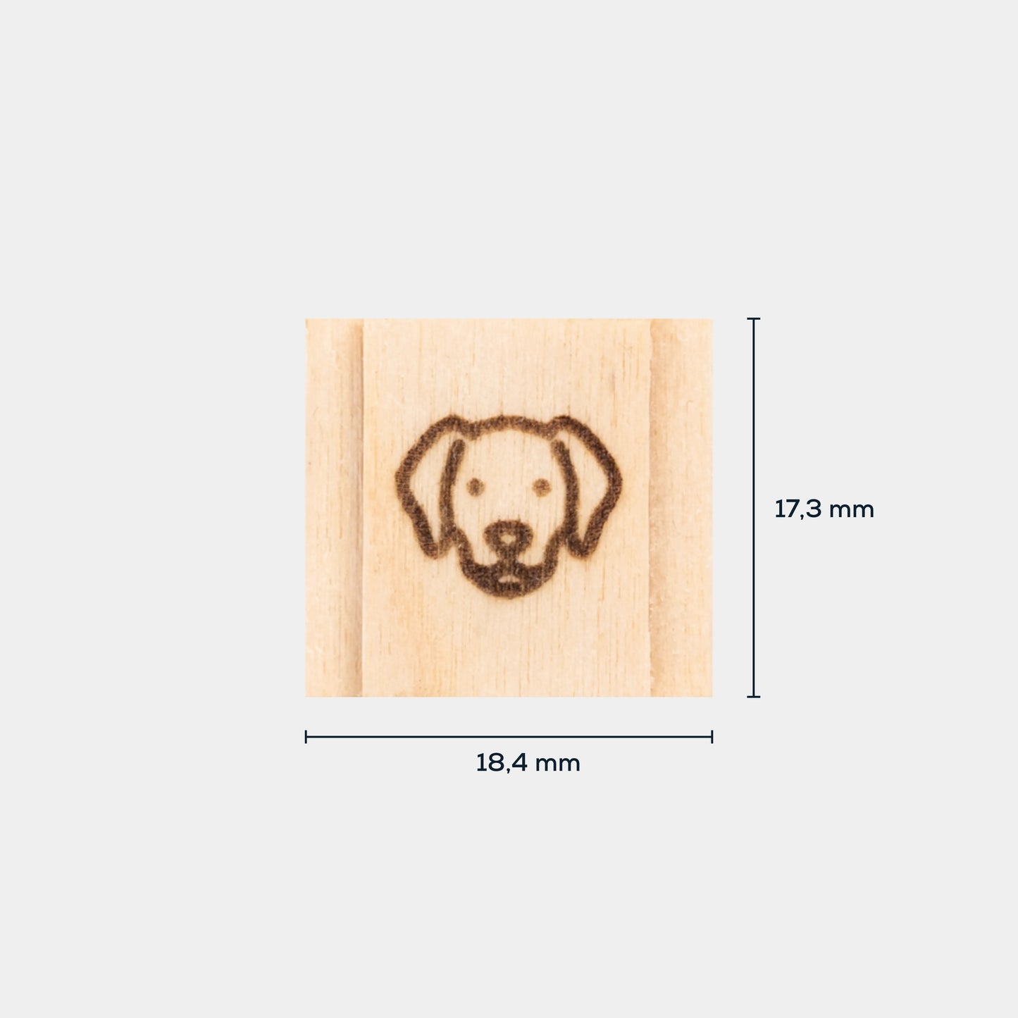 Holz Blitzschuhabdeckung 1er Set mit Lasergravur - Nordkit