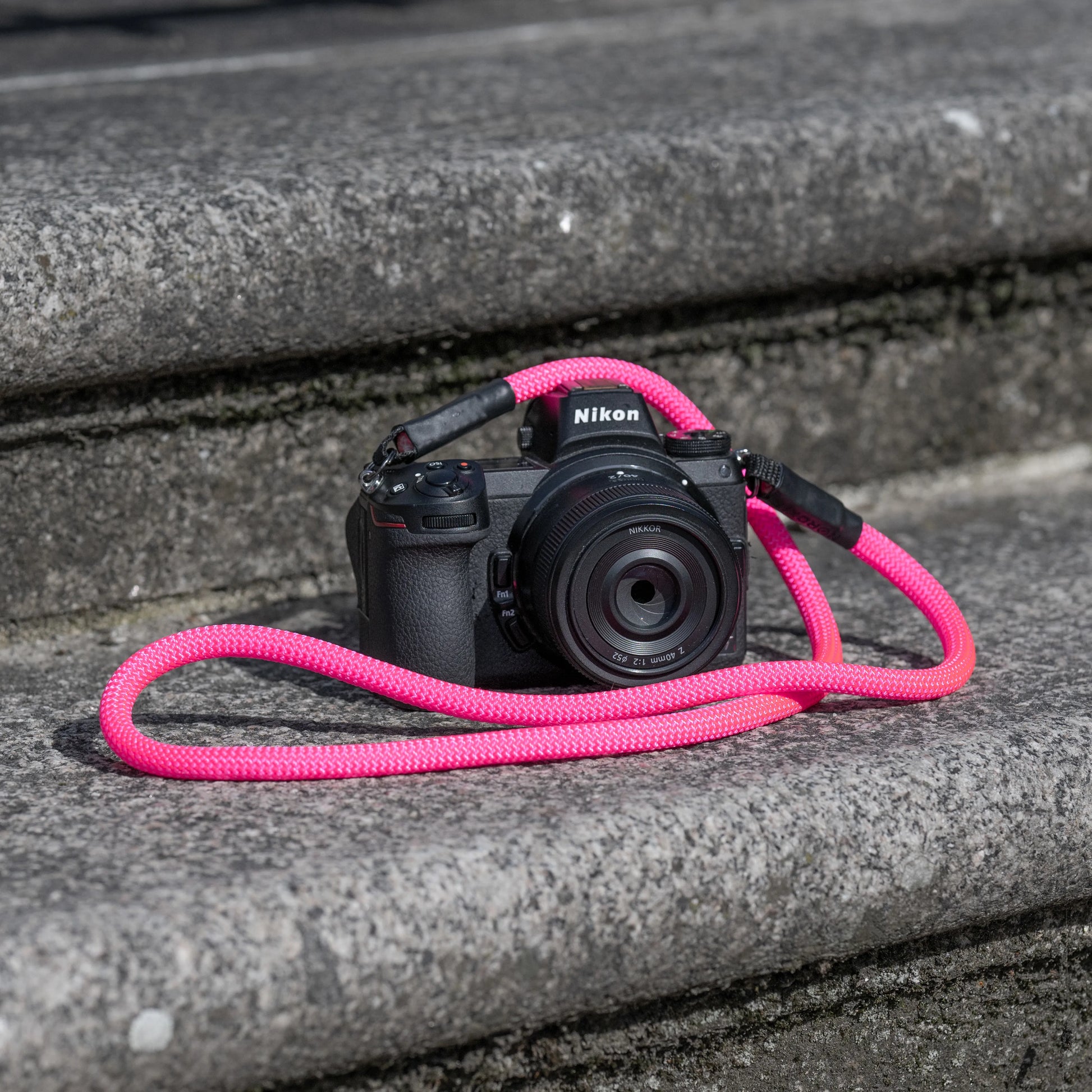 Seil Kameragurt Neon Pink - Nordkit