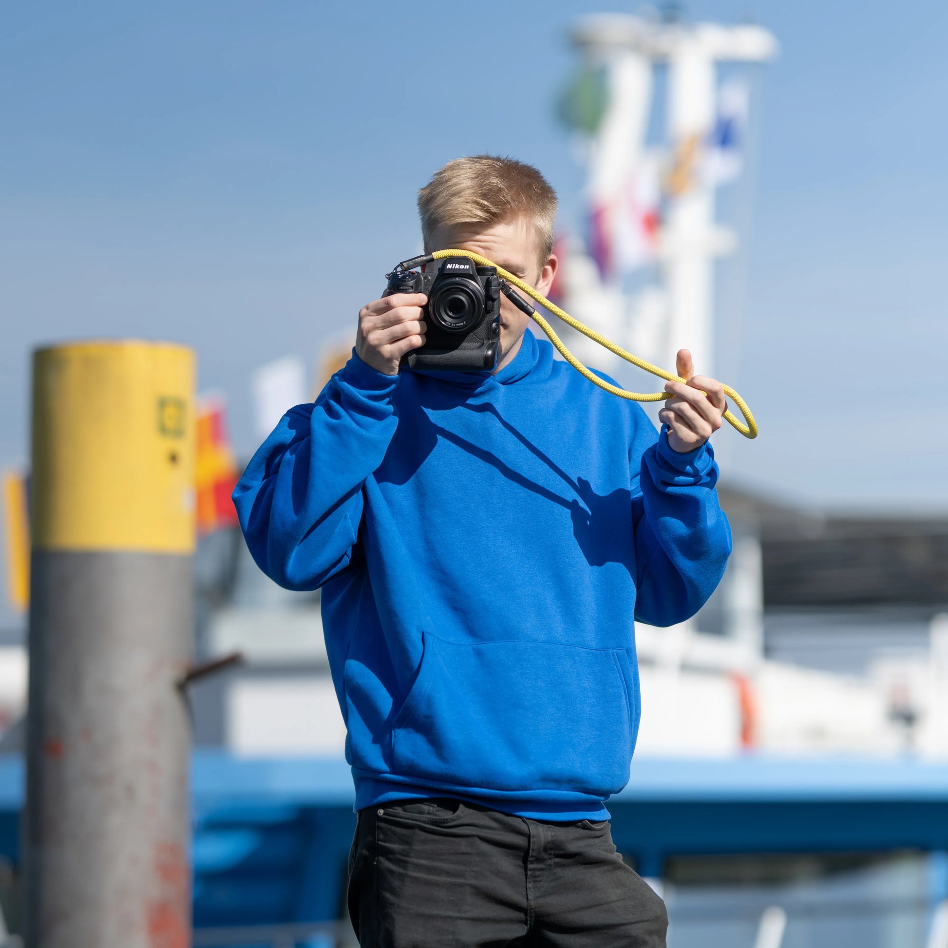 Seil Kameragurt Banana Yellow - Nordkit