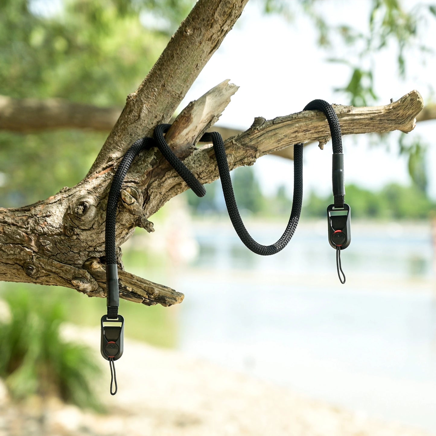 Seil Kameragurt Carbon Black