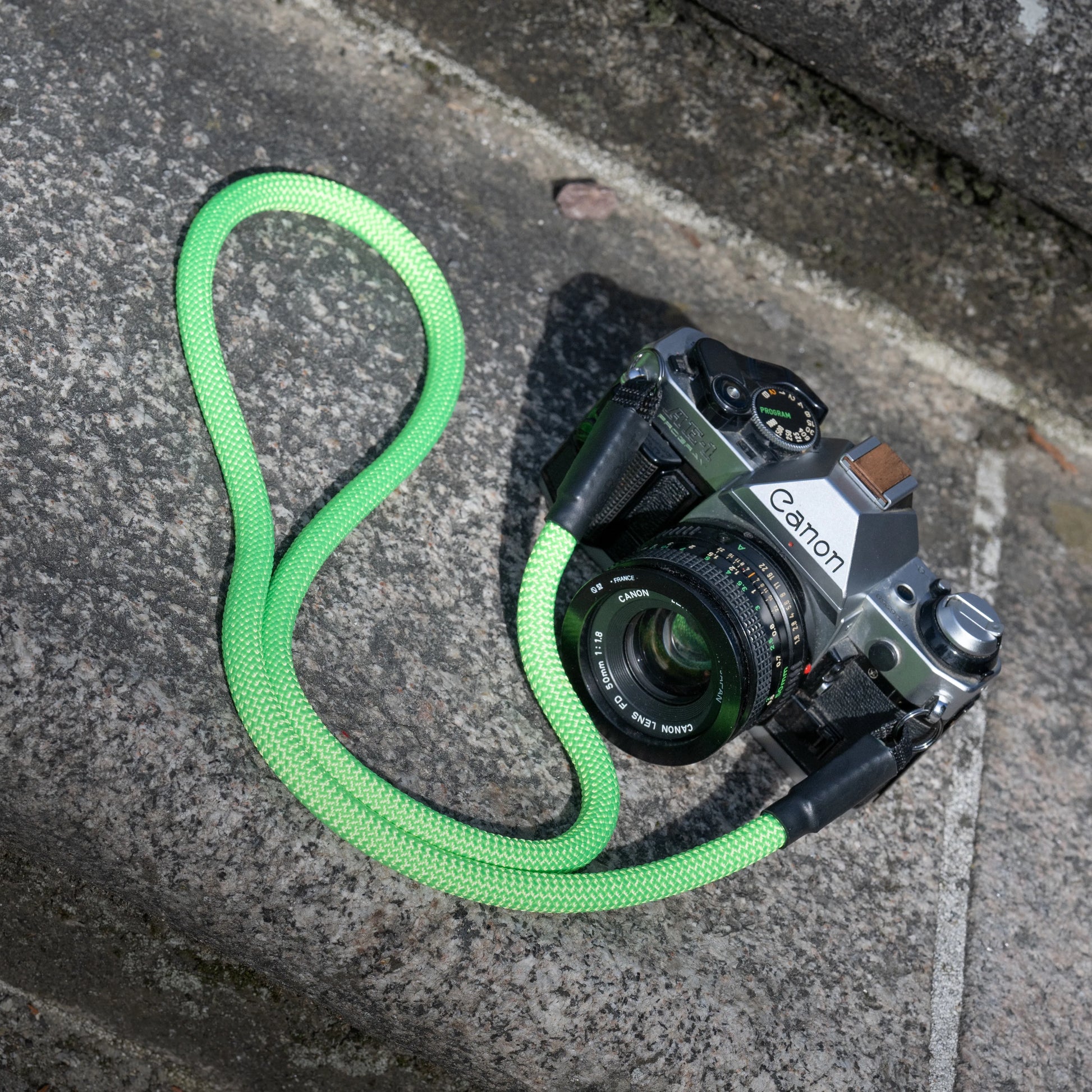 Seil Kameragurt Neon Green - Nordkit