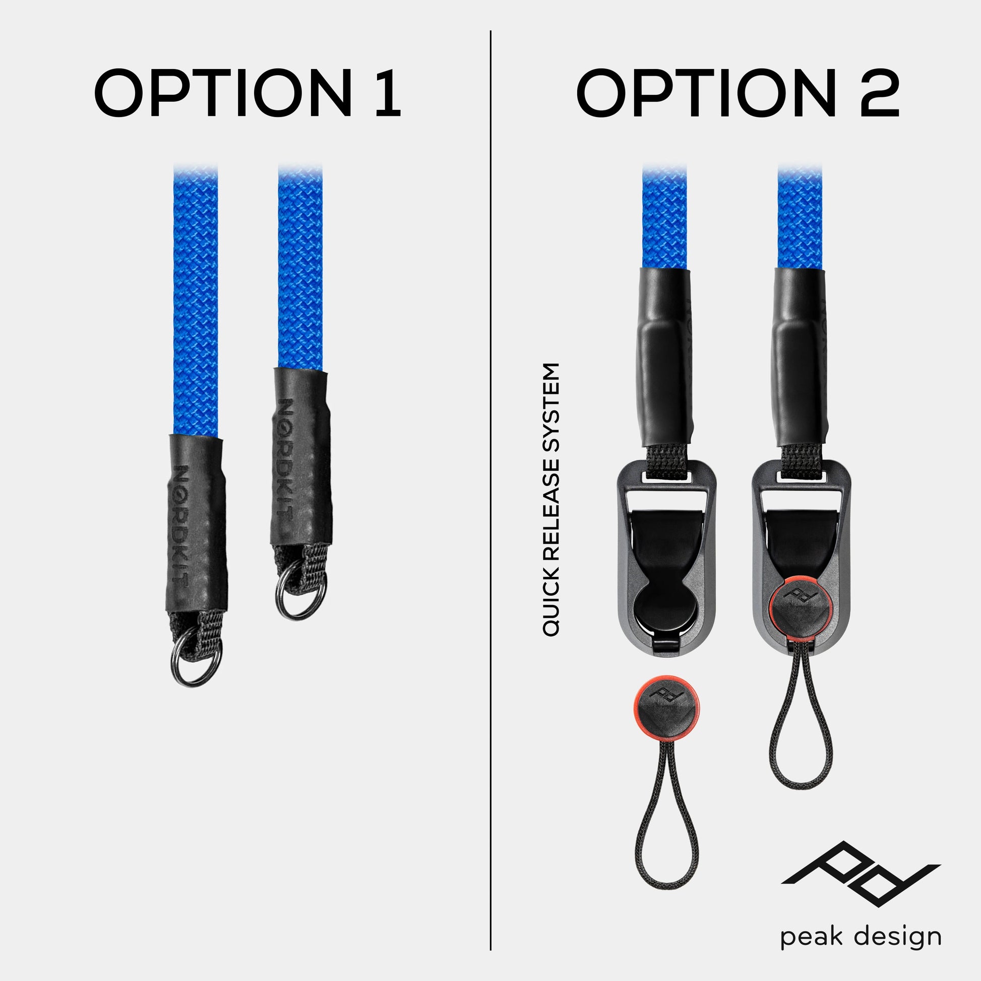 Seil Kameragurt Royal Blue - Nordkit
