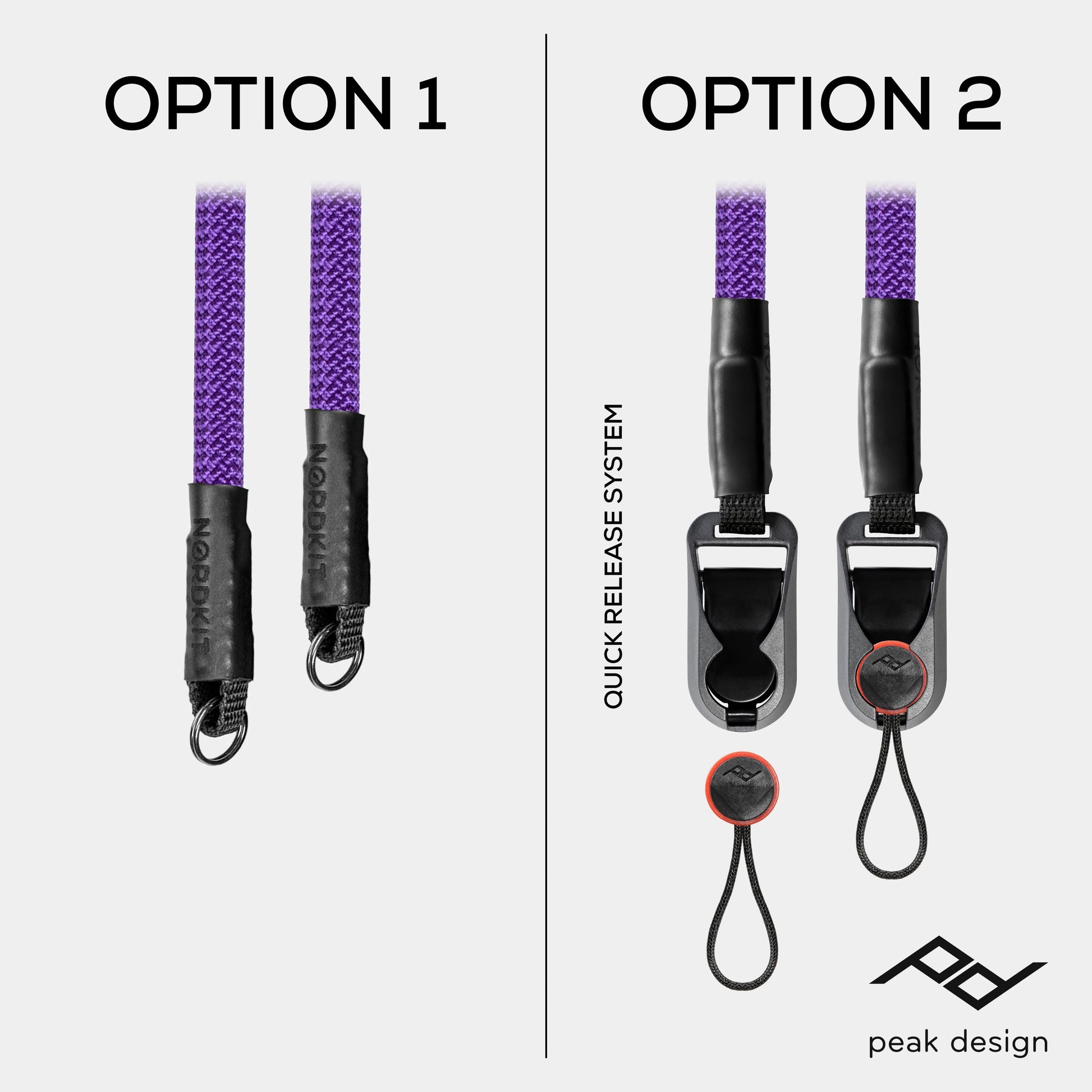 Seil Kameragurt Deep Purple - Nordkit