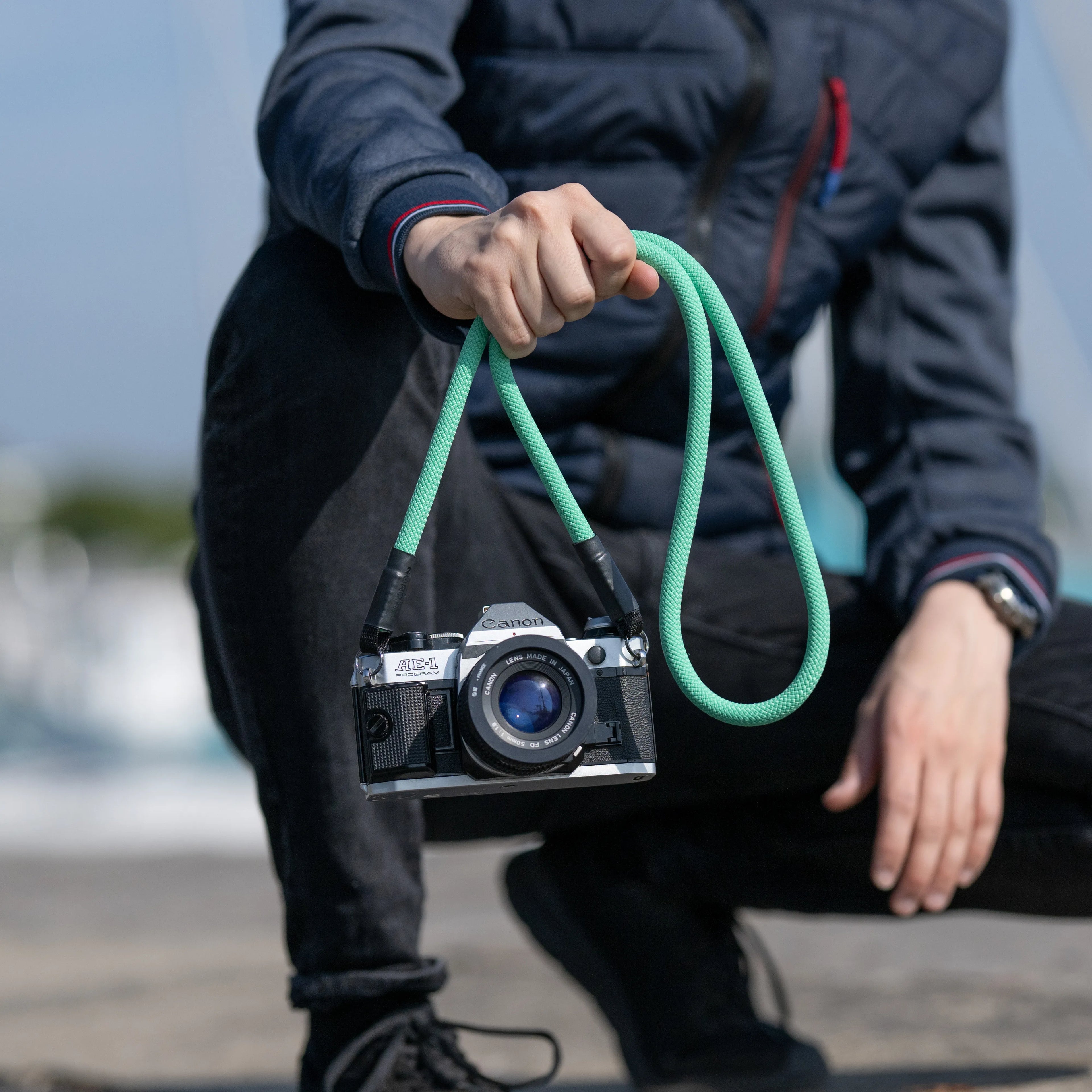 Seil Kameragurt Fresh Mint - Nordkit