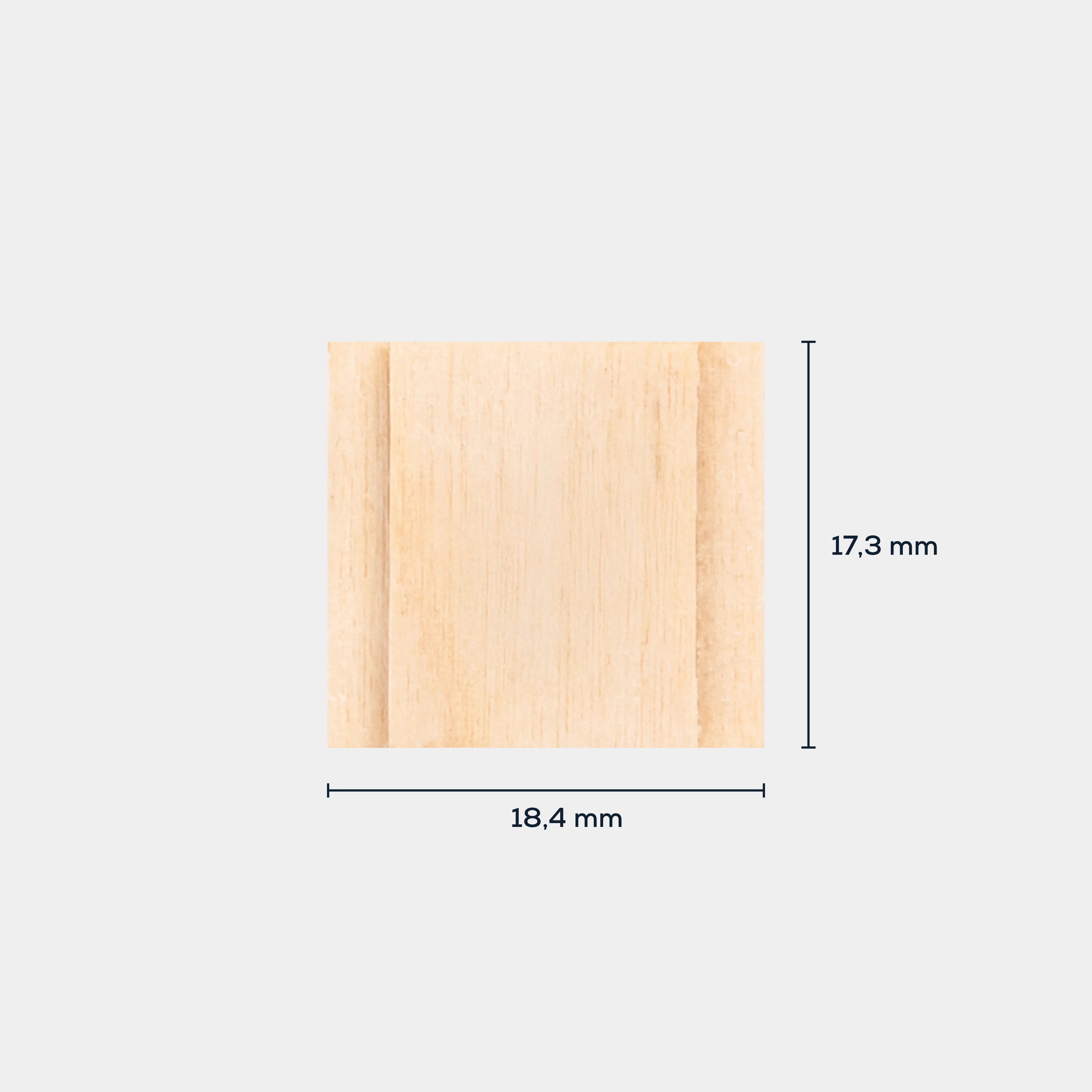 Holz Blitzschuhabdeckung 2er Set - Nordkit