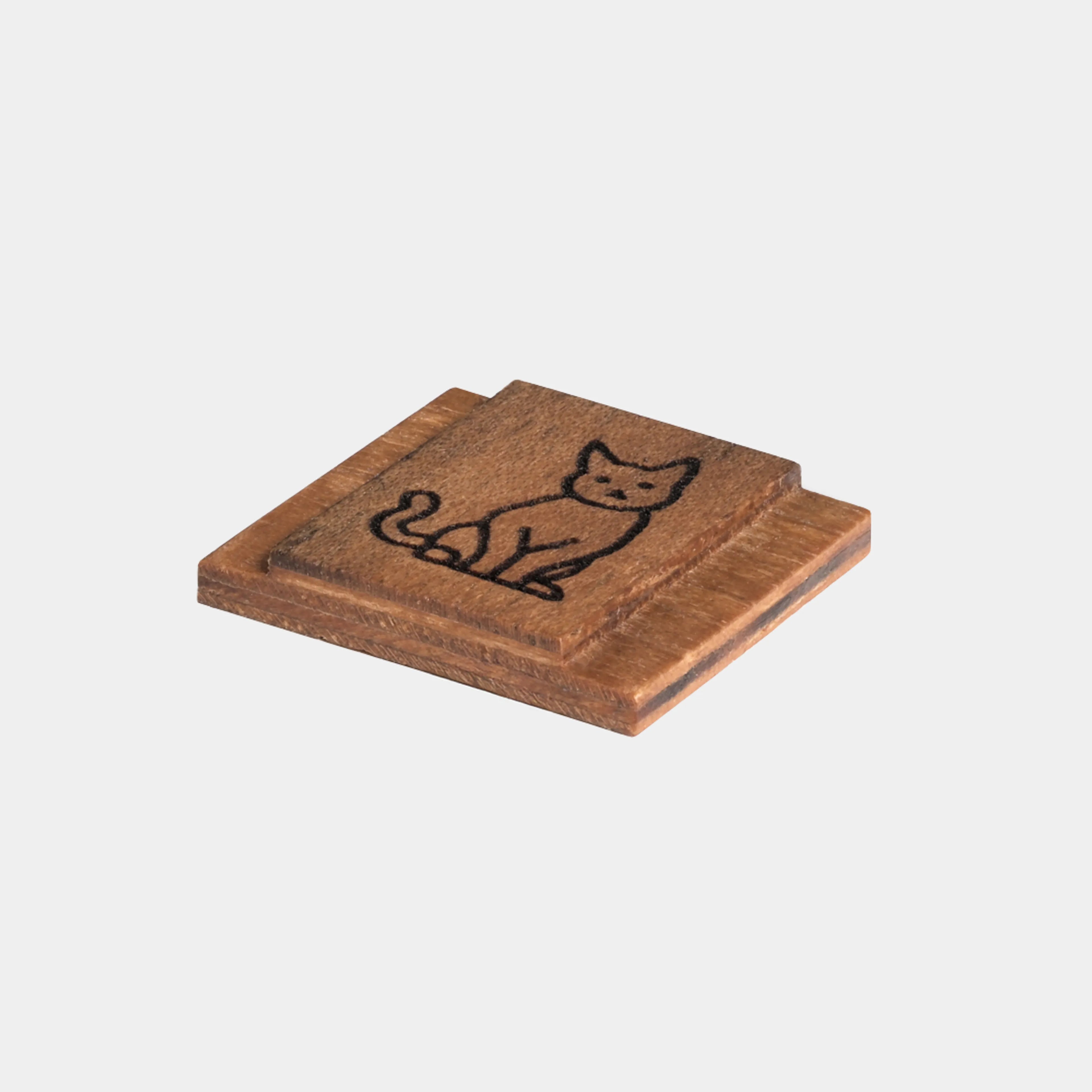 Holz Blitzschuhabdeckung 1er Set mit Lasergravur - Nordkit