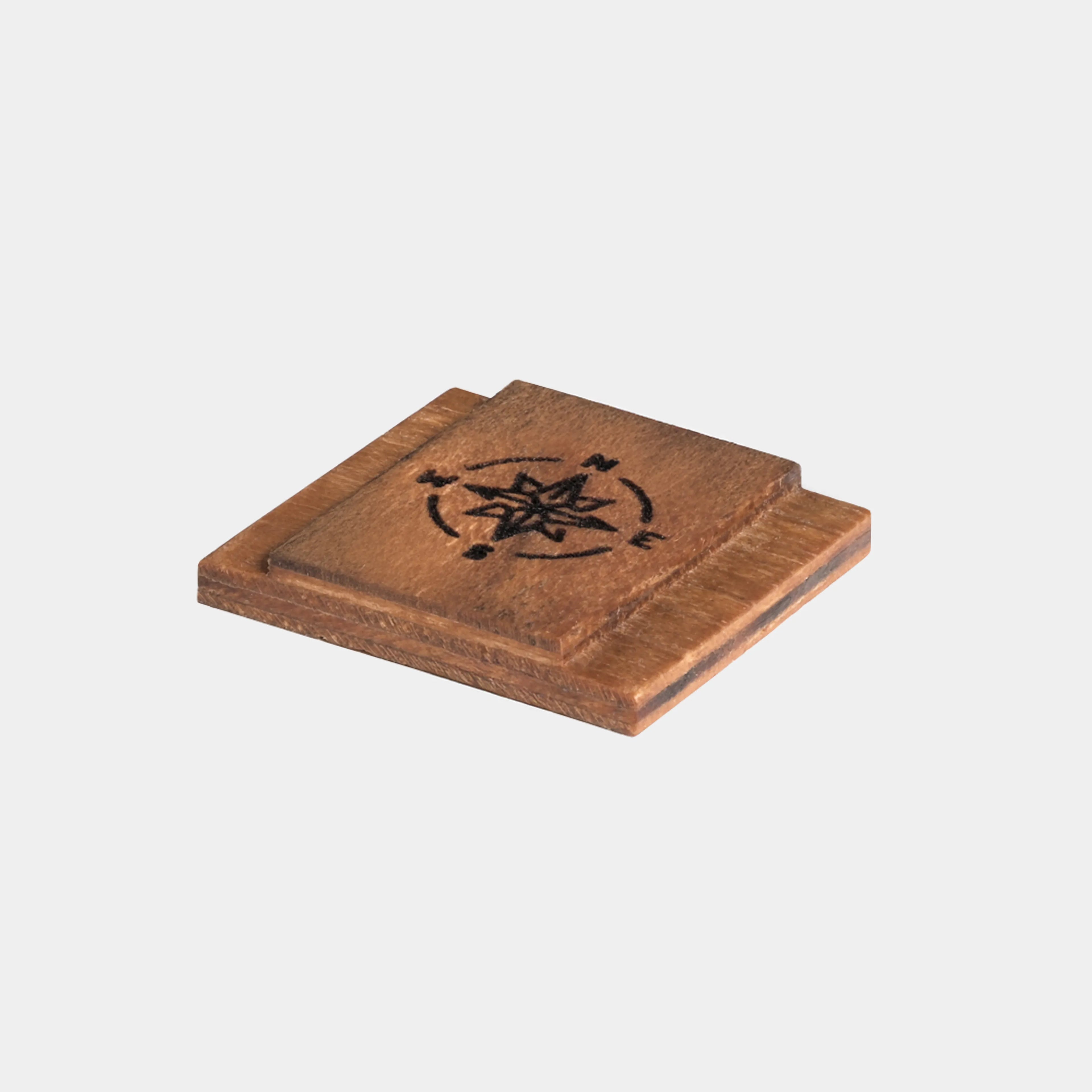 Holz Blitzschuhabdeckung 1er Set mit Lasergravur - Nordkit